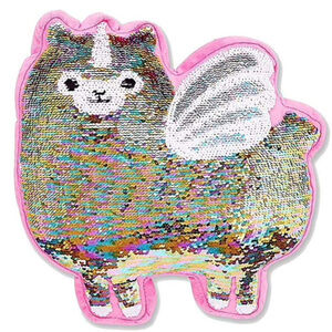 Justice Plush Llamacorn Pastel Flip Sequin Pillow